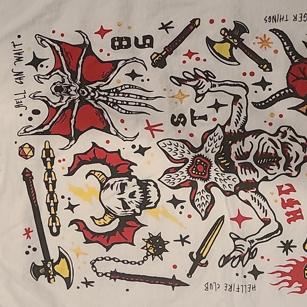 Stranger things cropped t